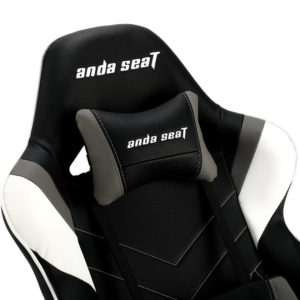 Anda Seat Assassin King V2 Black/White/Grey - Full PVC Leather 5D Armrest Gaming Chair - Ảnh 10