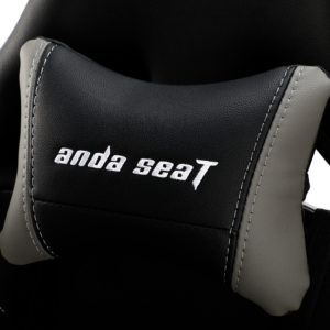 Anda Seat Assassin King V2 Black/White/Grey - Full PVC Leather 5D Armrest Gaming Chair - Ảnh 9