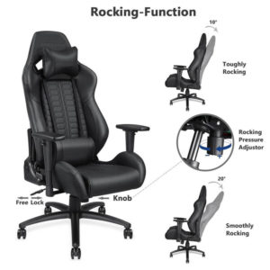 Anda Seat Dark - Full PVC Leather 4D Armrest Kingsize Gaming Chair - Ảnh 4