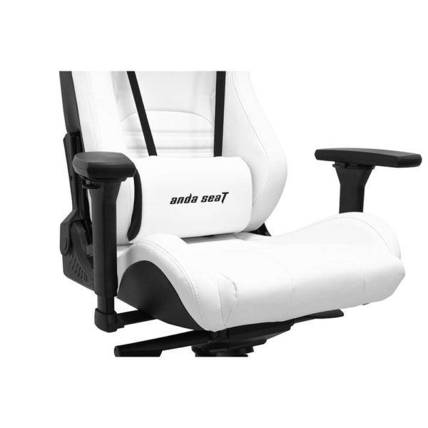Anda Seat Infinity King Pure White - Full PVC Leather 4D Armrest Gaming Chair - Hình ảnh 4