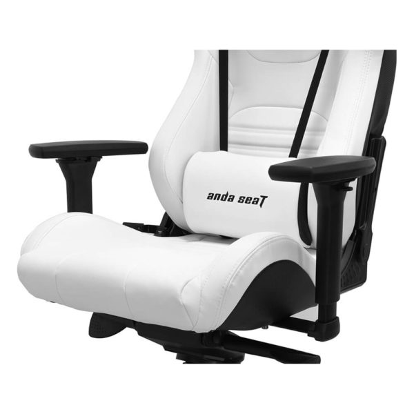 Anda Seat Infinity King Pure White - Full PVC Leather 4D Armrest Gaming Chair - Hình ảnh 5
