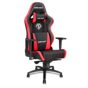 Anda Seat Spirit King Black/Red - Full PVC Leather 4D Armrest Gaming Chair - Ảnh 3