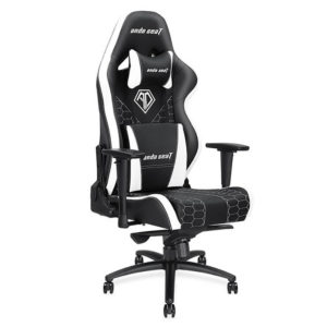 Anda Seat Spirit King Black/White - Full PVC Leather 4D Armrest Gaming Chair - Ảnh 2