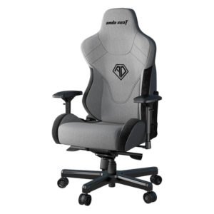 Andaseat T-Pro 2 Smooth Line Fabric Gaming Chair (Grey) - Ảnh 2