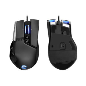 EVGA X17 Gaming Mouse - Wired - Black - Customizable - 16,000 DPI - 5 Profiles - 10 Buttons - Ergonomic - Ảnh 5