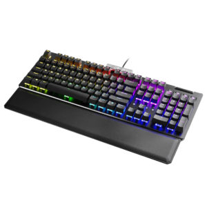 EVGA Z15 - RGB Gaming Keyboard - RGB Backlit LED - Hot Swappable Mechanical Kailh Speed Silver Switches (Linear) - Ảnh 4