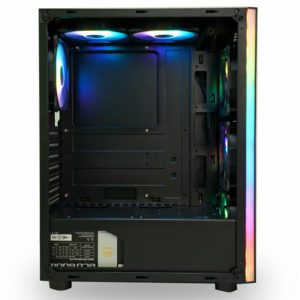 Infinity Eclipse Led Digital RGB Tempered Glass Case - 3 Fan - Ảnh 2