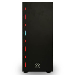 Infinity Eclipse Led Digital RGB Tempered Glass Case - 3 Fan - Ảnh 3