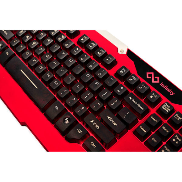 Phím led giả cơ gaming Infinity Phoenix Red/Black - Hình ảnh 10