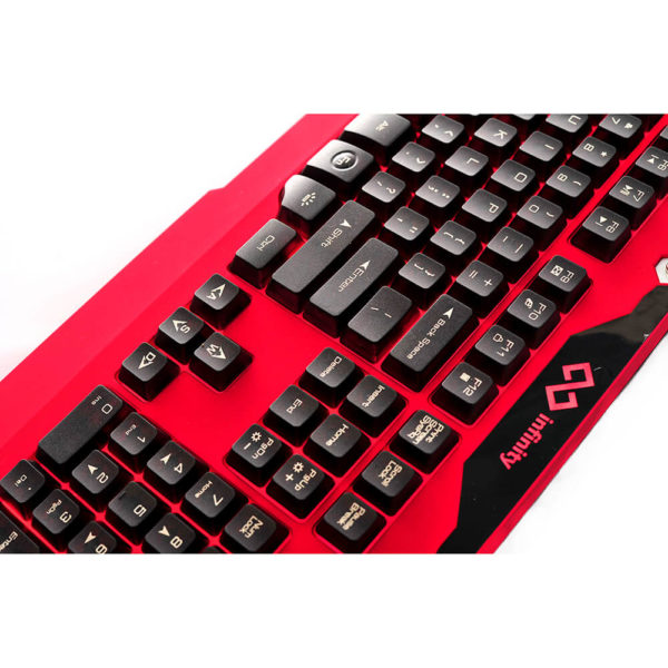 Phím led giả cơ gaming Infinity Phoenix Red/Black - Hình ảnh 11