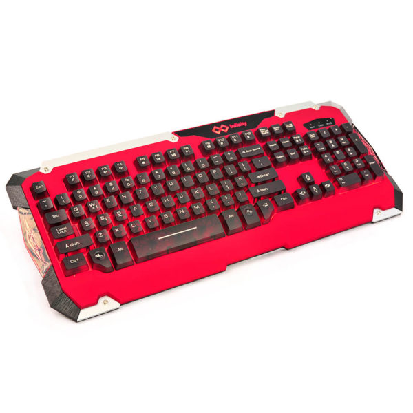 Phím led giả cơ gaming Infinity Phoenix Red/Black - Hình ảnh 2