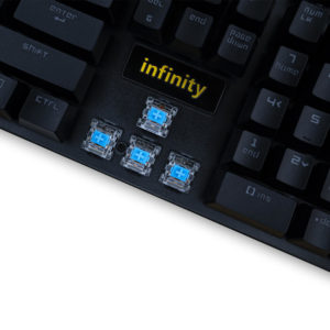 Infinity Troy - Rainbow Led Mechanical Gaming Keyboard - Ảnh 3