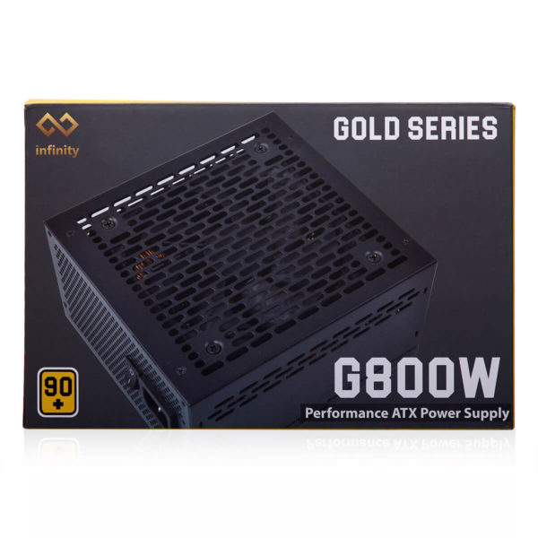 Infinity Gold G800W - 80 Plus Gold - Active PFC - Full Modular