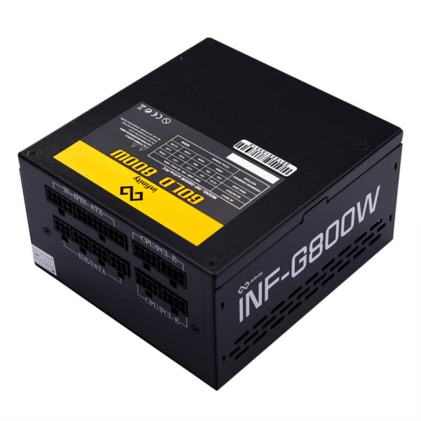 Infinity Gold G800W - 80 Plus Gold - Active PFC - Full Modular - Hình ảnh 10