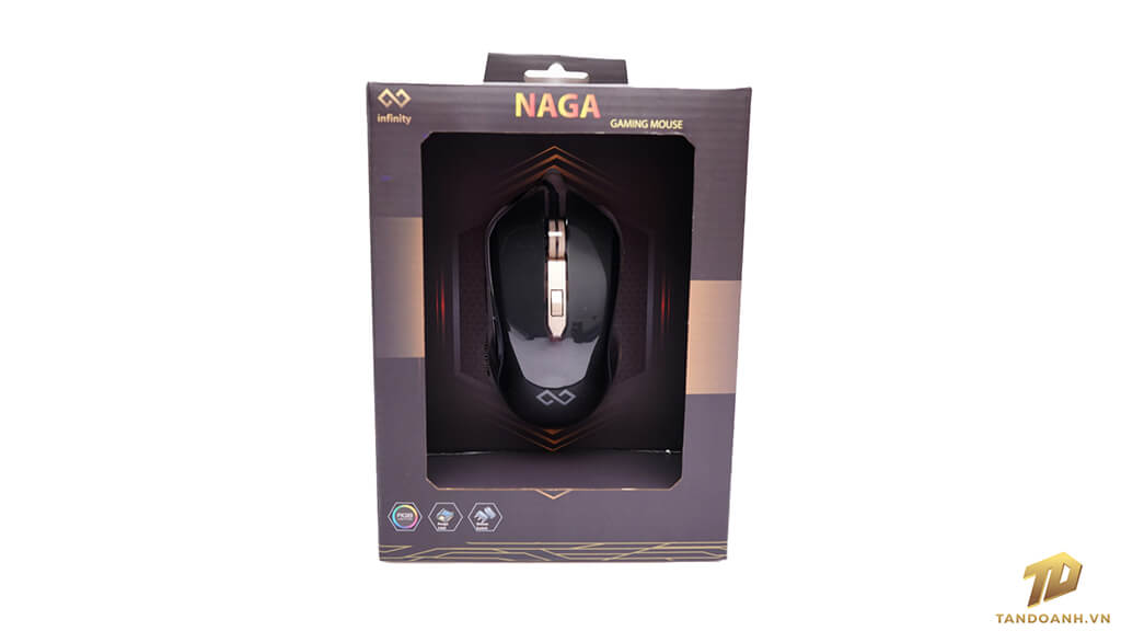 Inifnity Naga - Avago 3360 A-RGB 12.000 DPI Progaming Mouse