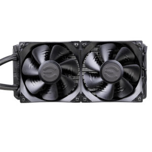 EVGA CLC 240mm All-In-One RGB LED CPU Liquid Cooler - 2x FX12 120mm PWM Fans - Ảnh 5
