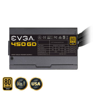 EVGA 450 GD - 80+ GOLD 450W -  Hard Line - Ảnh 3