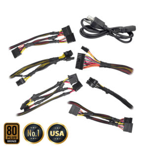 EVGA 500 B1 - 80+ BRONZE 500W - Hard Line - Ảnh 6