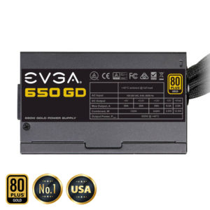 EVGA 650 GD - 80+ GOLD 650W - Hard Line - Ảnh 3
