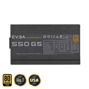 EVGA SuperNOVA 550 GS - 80+ GOLD 550W -  Fully Modular - Ảnh 3