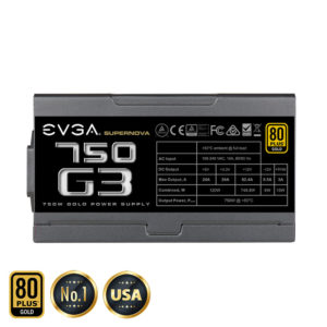 EVGA SuperNOVA 750 G3 - 80+ GOLD 750W -  Fully Modular - Ảnh 4