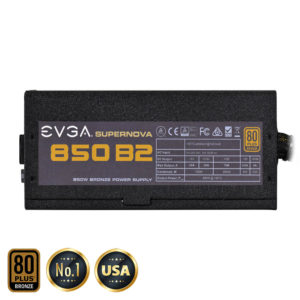 EVGA SuperNOVA 850 B2 - 80+ BRONZE 850W - Semi Modular - Ảnh 3