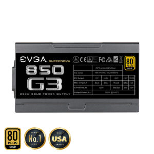 EVGA SuperNOVA 850 G3 - 80+ GOLD 850W -  Fully Modular - Ảnh 3