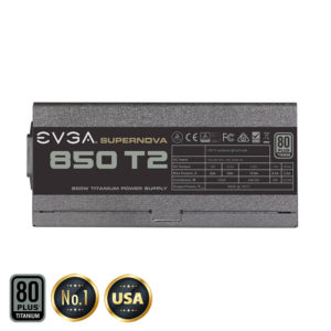 EVGA SuperNOVA 850 T2 - 80+ TITANIUM 850W -  Fully Modular - Ảnh 4