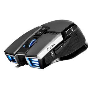 EVGA X17 Gaming Mouse - Wired - Grey - Customizable - 16,000 DPI - 5 Profiles - 10 Buttons - Ergonomic - Ảnh 2