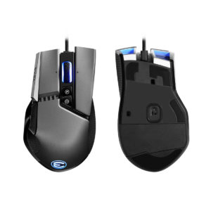 EVGA X17 Gaming Mouse - Wired - Grey - Customizable - 16,000 DPI - 5 Profiles - 10 Buttons - Ergonomic - Ảnh 5