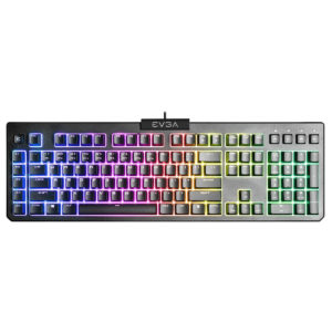 EVGA Z12 - RGB Gaming Keyboard - RGB Backlit LED - 5 Programmable Macro Keys - Dedicated Media Keys - Water Resistant - Ảnh 4