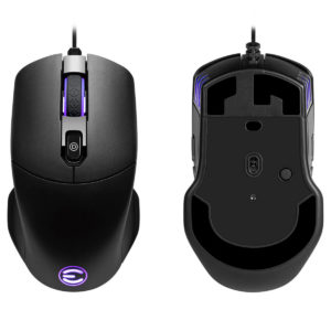 EVGA X12 Gaming Mouse - 8K - Wired - Black - Customizable - Dual Sensor - 16,000 DPI - 5 Profiles - 8 Buttons - Ambidextrous Light Weight - RGB - Ảnh 5