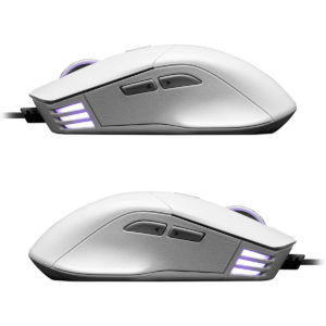 EVGA X12 Gaming Mouse - 8K - Wired - White - Customizable - Dual Sensor - 16,000 DPI - 5 Profiles - 8 Buttons - Ambidextrous Light Weight - RGB - Ảnh 6