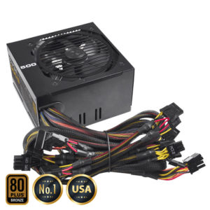EVGA 500 B1 - 80+ BRONZE 500W - Hard Line - Ảnh 2