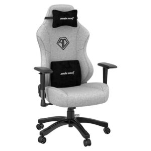 Andaseat Phantom 3 Ash Grey – Linen Fabric – Premium Office Gaming Chair - Ảnh 4