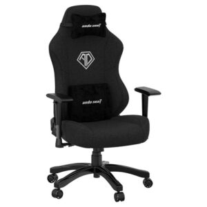 Andaseat Phantom 3 Carbon Black – Linen Fabric – Premium Office Gaming Chair - Ảnh 4