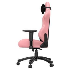 Andaseat Phantom 3 Creamy Pink – Premium PVC Leather Office Gaming Chair - Ảnh 5