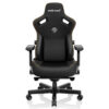 Andaseat Kaiser 3 Elegant Black – Size L/XL - Premium PVC Leather Gaming Chair