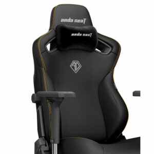 Andaseat Kaiser 3 Elegant Black – Size L/XL - Premium PVC Leather Gaming Chair - Ảnh 4