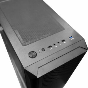 Infinity Hue - Black- ATX Gaming Chassis - Ảnh 6