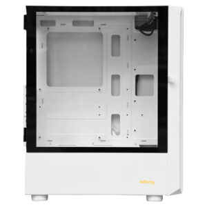 Infinity Hue - White - ATX Gaming Chassis - Ảnh 3