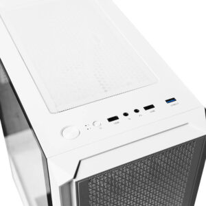 Infinity Hue - White - ATX Gaming Chassis - Ảnh 4