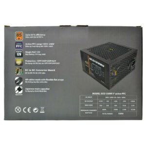 Infinity ECO 550W V2 – DC to DC – Hiệu suất 85% – Active PFC – Single Rail - Ảnh 2